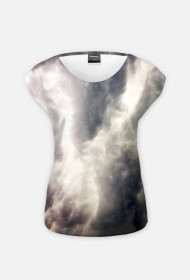 Chmuru nad Placem Defilad w Warszawie