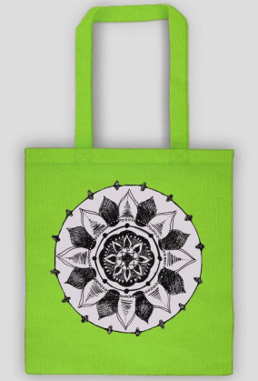mandala cotton bag
