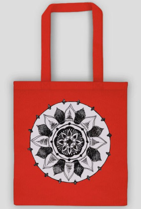 mandala cotton bag