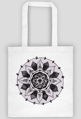 mandala cotton bag