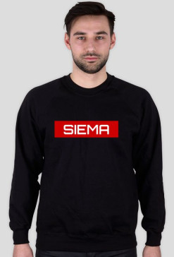 Bluza "Siema" (czarna)