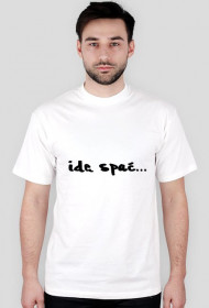 T-shirt dla śpiocha. (męska)