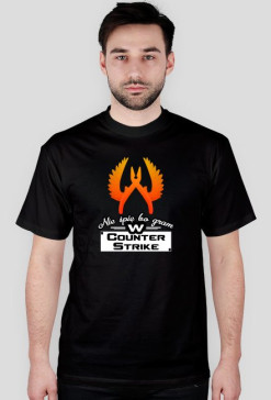 Nie śpie bo gram w Counter Strike koszulka