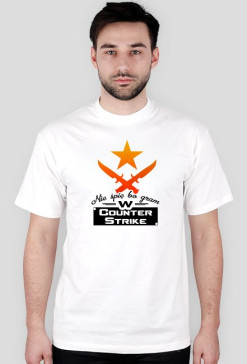 Nie śpie bo gram w Counter Strike (TT - biała) koszulka