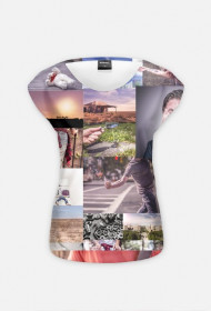 T-Shirt- Full Print kolaż.