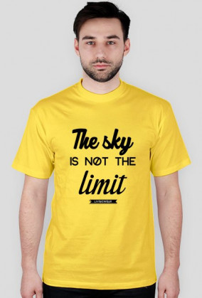 Koszulka "The sky is not the limit"