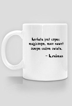 Kubek z cytatami.