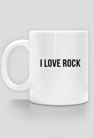 I love Rock - Biały