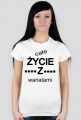 T-shirt "Zycie z wariatami"