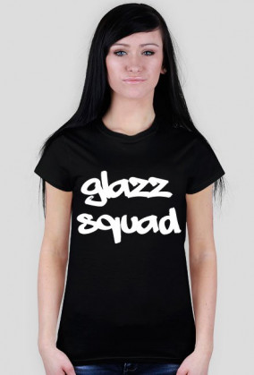 Czarny damski T-shirt Glazz Squad