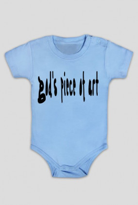 Dziecięce body God's piece of art