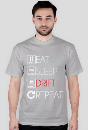 EAT SLEEP DRIFT v2 Różne kolory
