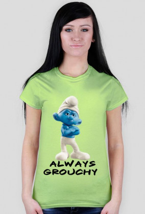 Smurf Always Grouchy Smerf Maruda
