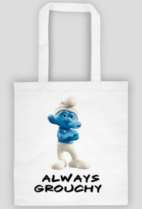 Smurf Always Grouchy Smerf Maruda Torba