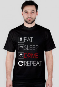 EAT SLEEP DRIVE v2 Różne kolory