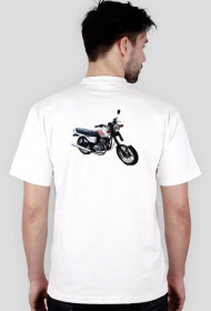 JAWA TS 350 T-SHIRT BIAŁY