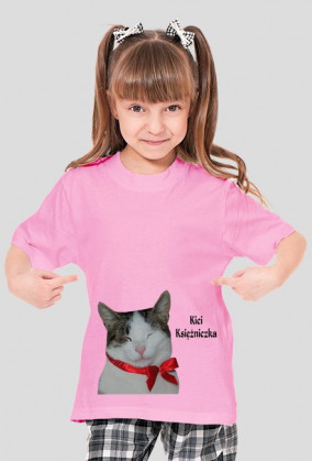 Koszulka Kici Księżniczka/T-shirt Kitty Princess