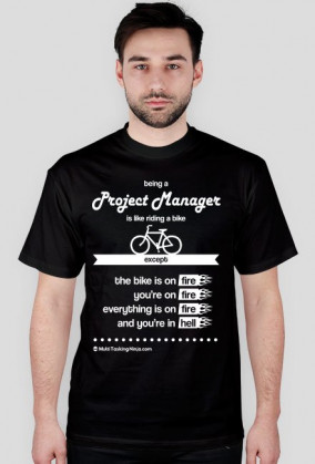 Bike - White T-Shirt