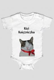 Dziecięce body Kici Księżniczka