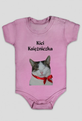 Dziecięce body Kici Księżniczka