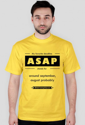 ASAP - Black T-Shirt