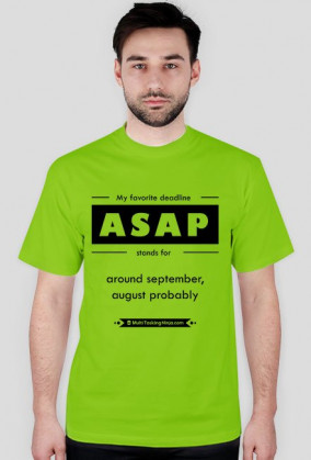 ASAP - Black T-Shirt