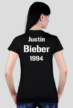 Koszulka damska, Justin Bieber 1994