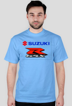 SUZUKI GSXR T-SHIRT NIEBIESKI