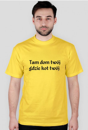 Koszulka Kot Dom/T-shirt Cat Home