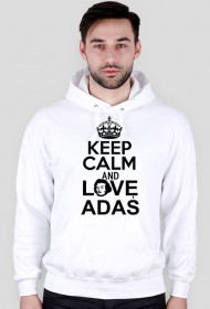 Keep Calm męska bluza kaptur