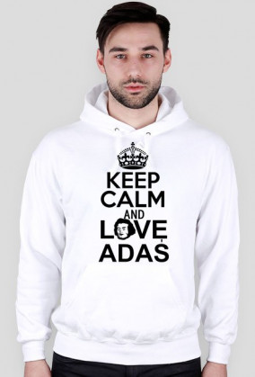 Keep Calm męska bluza kaptur