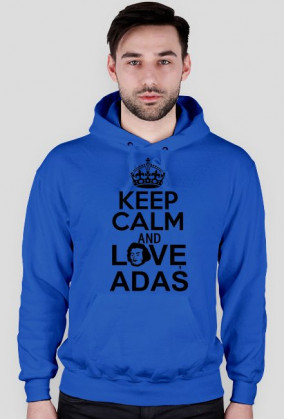 Keep Calm męska bluza kaptur