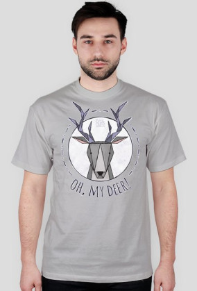 Ruds - Koszulka JELEŃ deer niebieski