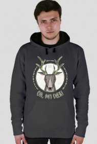 Ruds - Buza JELEŃ deer zielony