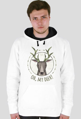 Ruds - Buza JELEŃ deer zielony