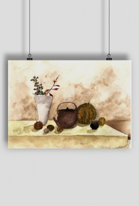 MARTWA NATURA - Primrose&Pansy, farby wodne