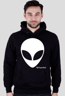 Alien head hoodie