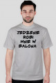 Koszulka Męska "JEDZENIE ROBI MNIE W BALONA"