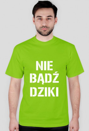 Zabawna koszulka z napisem "Nbdzkdsl"