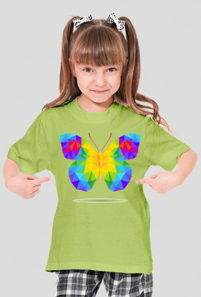 Motyl Kolor Girl