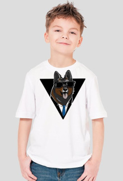 DOG IN SUIT