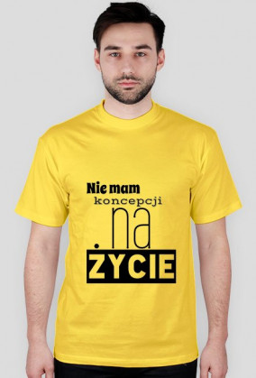 Sztabka koszulka "nie mam koncepcji"