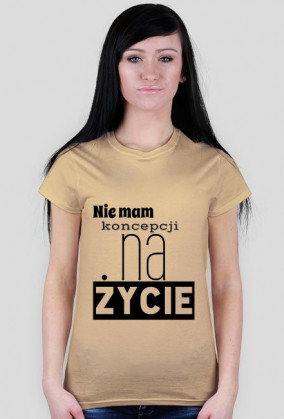 Sztabka koszulka "nie mam koncepcji"