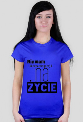 Sztabka koszulka "nie mam koncepcji"