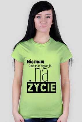 Sztabka koszulka "nie mam koncepcji"