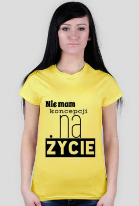 Sztabka koszulka "nie mam koncepcji"