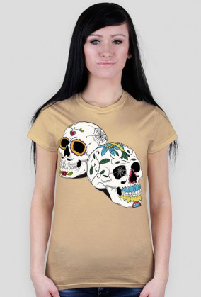 2 Skulls Woman