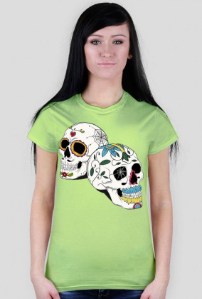 2 Skulls Woman