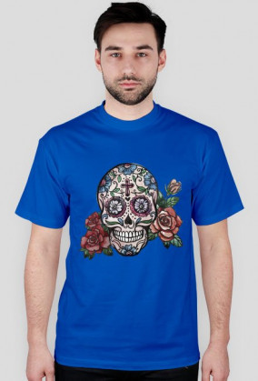 HandPainted Skull Man