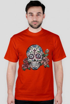HandPainted Skull Man